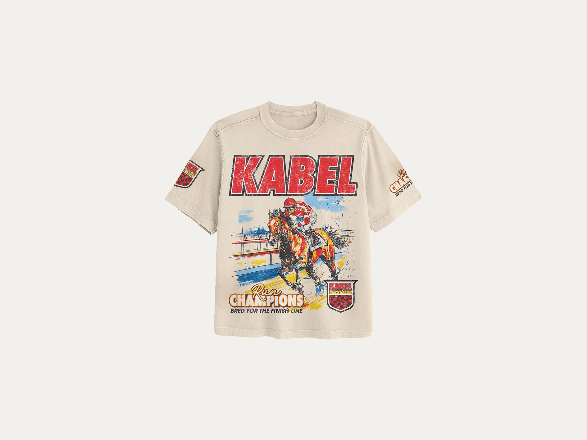 Run Champions off White T-Shirt