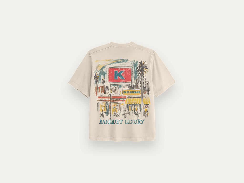 Banquet Luxury Off White T-Shirt