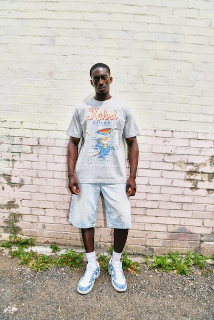 Cielo Blu Grey T-Shirt