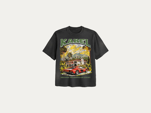 Essence Washed Black T-Shirt
