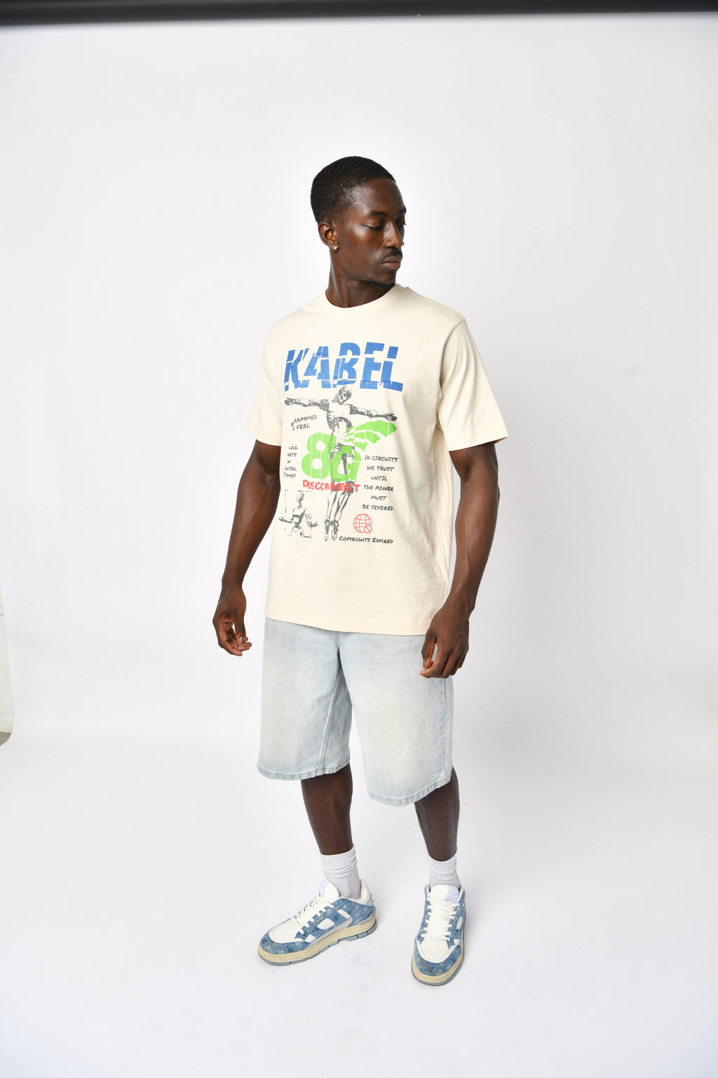 Disconnect Off White T-Shirt