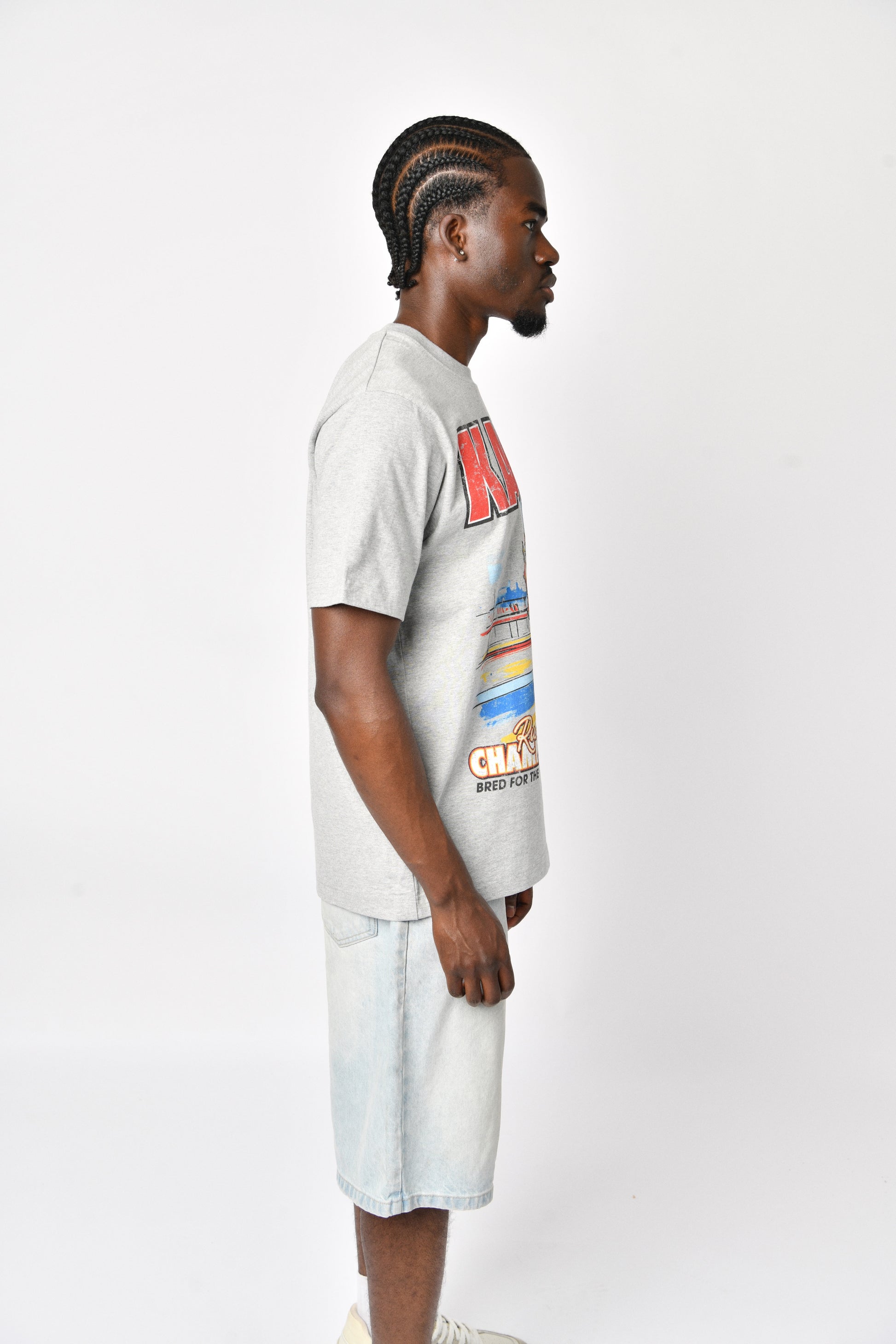 Run Champions Grey T-Shirt