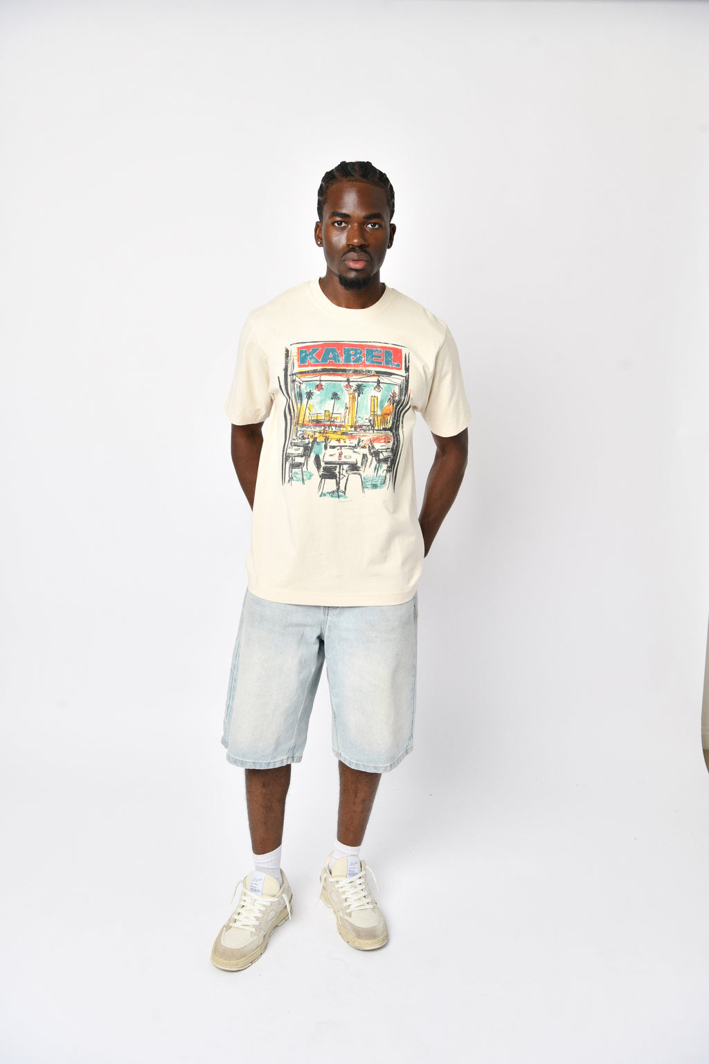 Banquet Luxury Off White T-Shirt