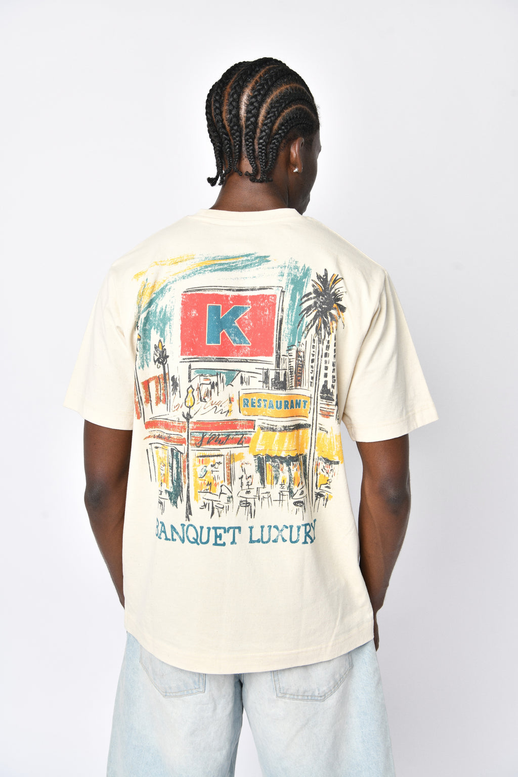 Banquet Luxury Off White T-Shirt