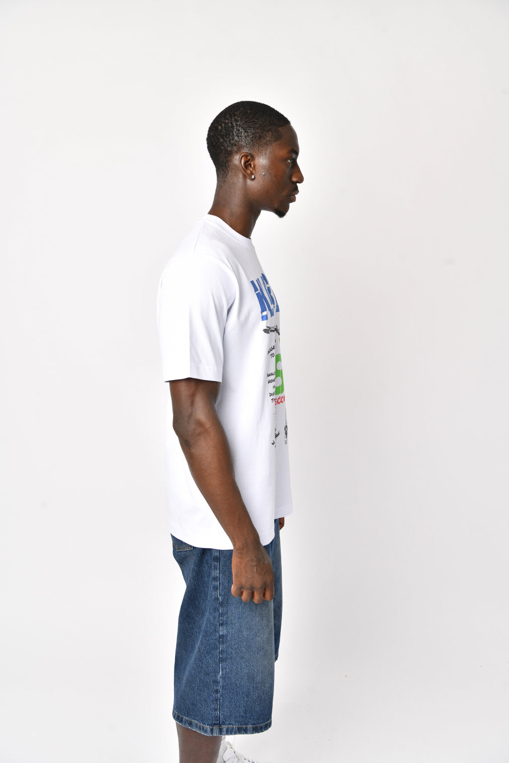 Disconnect White T-Shirt