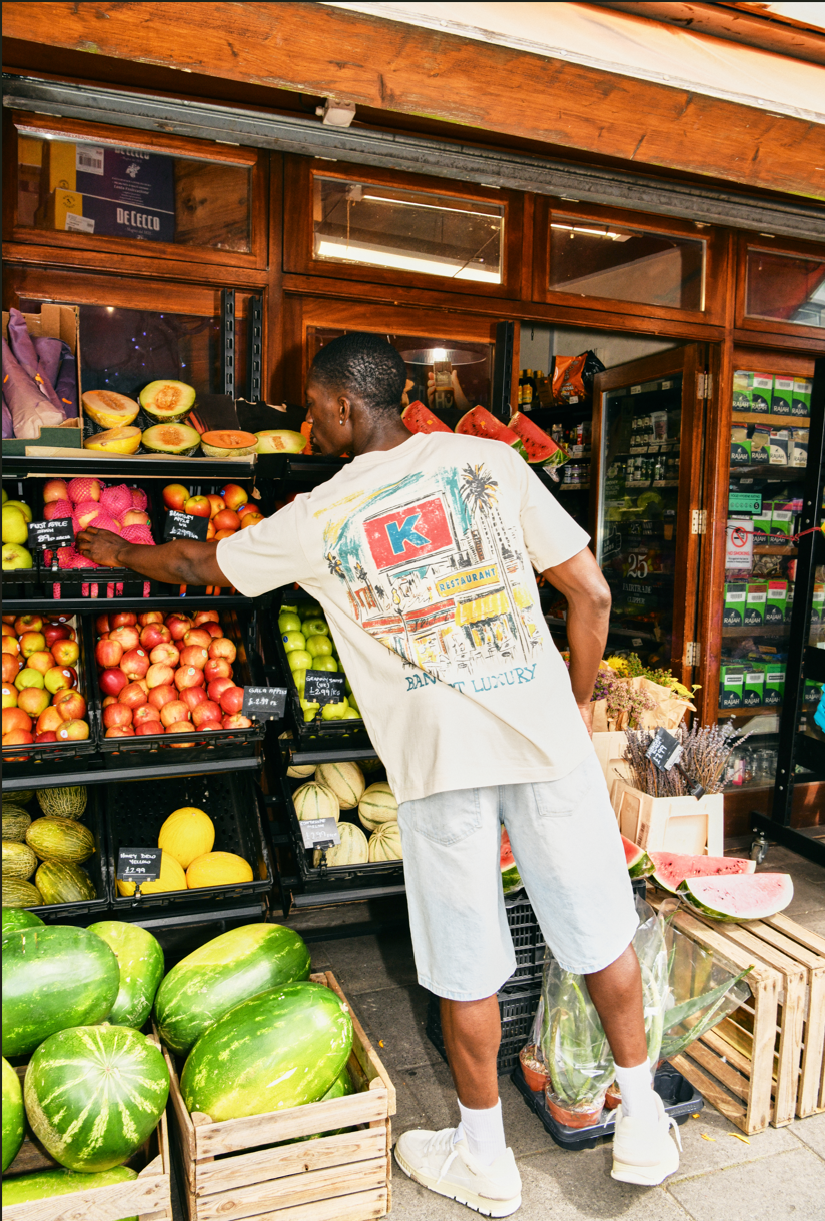 Banquet Luxury White T-Shirt