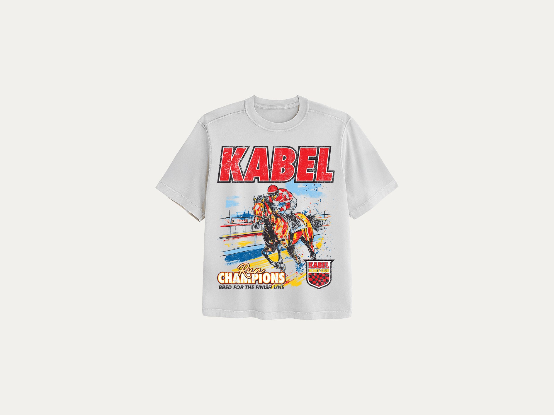 Run Champions White T-Shirt